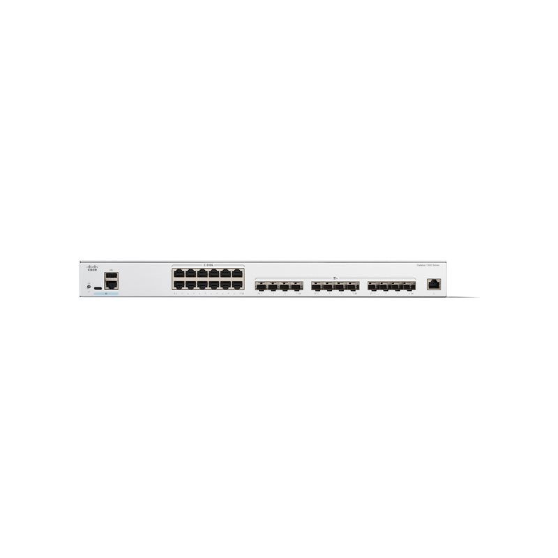 Commutateur - C3 - intelligent - 12 x 10 Gigabit Ethernet + 12 x 10 Gigabit SFP+ - Montable sur... (C1300-24XTS-RF)_1