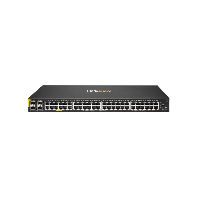 Commutateur - Géré - 48 x 10 - 100 - 1000 (PoE+) + 4 x Gigabit SFP (liaison montante) - flux d'air c... (R8N85BABB)_1