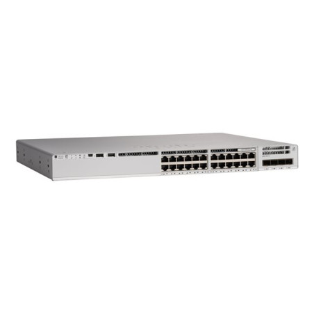 Network Advantage - commutateur - C3 - 24 x 10 - 100 - 1000 (PoE+) + 4 x SFP+ 10 Go (liaiso... (C9200L-24P-4X-A-RF)_1