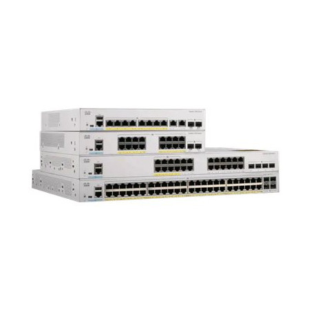Commutateur - Géré - 4 x 10 - 100 - 1000 (PoE+) + 4 x 10 - 100 - 1000 + 2 x SFP Gigabit com... (C1000-8P-E-2G-L-RF)_1