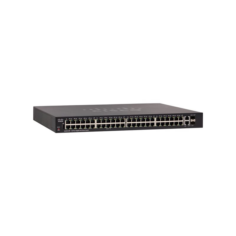Commutateur - C3 - intelligent - 48 x 10 - 100 - 1000 (PoE+) + 2 x combo Gigabit Ethernet -... (SG250-50P-K9-EU-RF)_1