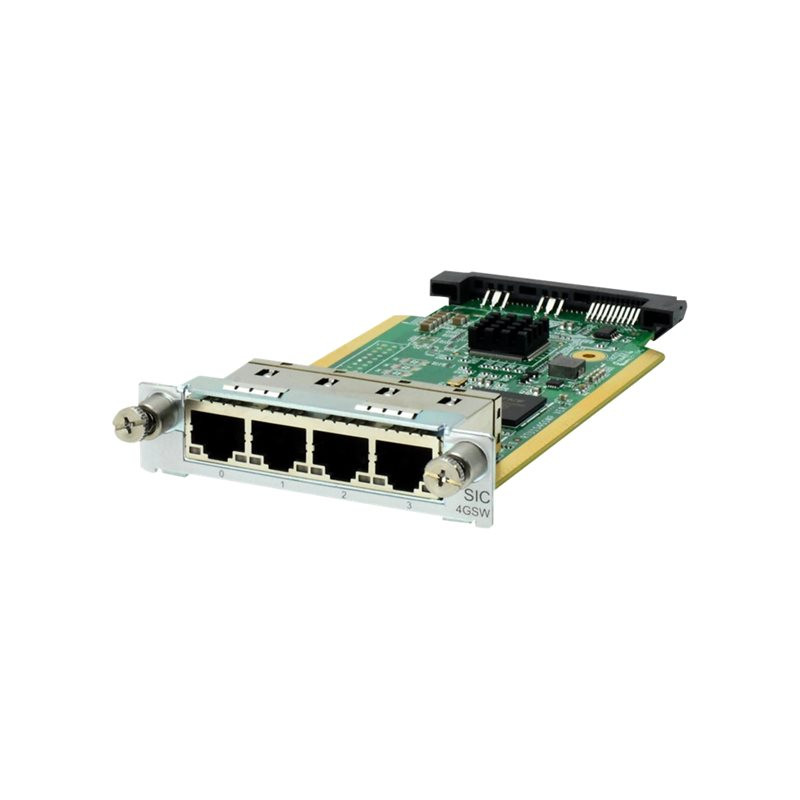 Module d'extension - Smart Interface Card (SIC) - 1000Base-T x 4 (JG739A)_1
