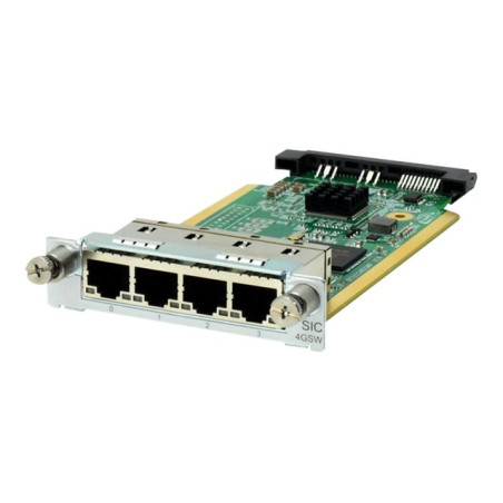 Module d'extension - Smart Interface Card (SIC) - 1000Base-T x 4 (JG739A)_1