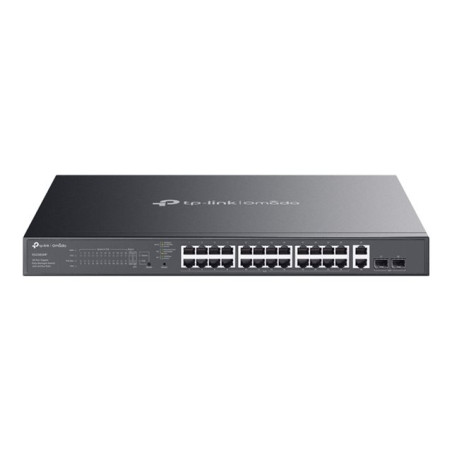 TP-Link Omada V1.6 - Commutateur - Géré - 24 x 10 - 100 - 1000 (PoE+) + 2 x 10 - 100 - 1000 + 2 x Gig... (ES228GMP)_1