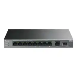 TP-Link LiteWave V1 - Commutateur - 8 x 10 - 100 - 1000 (PoE+) + 1 x 10 - 100 - 1000 + 1 x Gigabit SF... (LS1210GP)_1