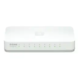 dlinkgo 8-Port Fast Ethernet Easy Desktop Switch GO-SW-8E - Commutateur - 8 x 10 - 100 - de bureau ... (GO-SW-8E/E)_1