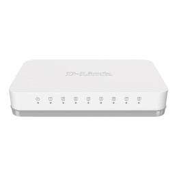 D-Link GO-SW-8GE - Commutateur - non géré - 8 x 10 - 100 - 1000 - de bureau (GO-SW-8G/E)_1