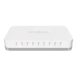 D-Link GO-SW-8GE - Commutateur - non géré - 8 x 10 - 100 - 1000 - de bureau (GO-SW-8G/E)_1
