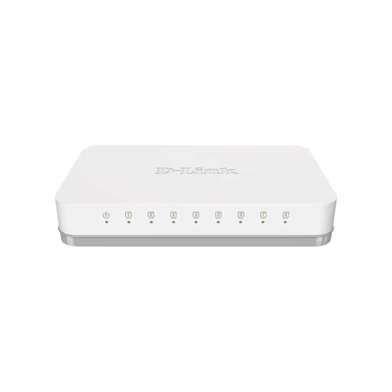 D-Link GO-SW-8GE - Commutateur - non géré - 8 x 10 - 100 - 1000 - de bureau (GO-SW-8G/E)_1