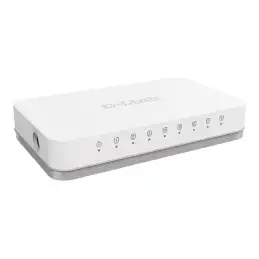 D-Link GO-SW-8GE - Commutateur - non géré - 8 x 10 - 100 - 1000 - de bureau (GO-SW-8G/E)_2