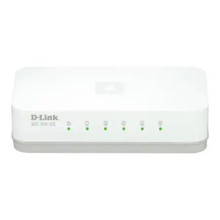 dlinkgo 5-Port Fast Ethernet Easy Desktop Switch GO-SW-5E - Commutateur - 5 x 10 - 100 - de bureau (GO-SW-5E/E)_1