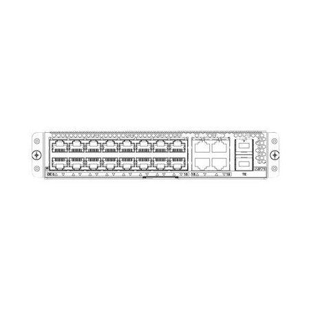 Commutateur - 16 x 1000Base-T + 4 x 2.5GBase-T + 3 x Gigabit SFP - 10 Gigabit SFP+ - Module enfi... (C-SM-16P4M2X)_1