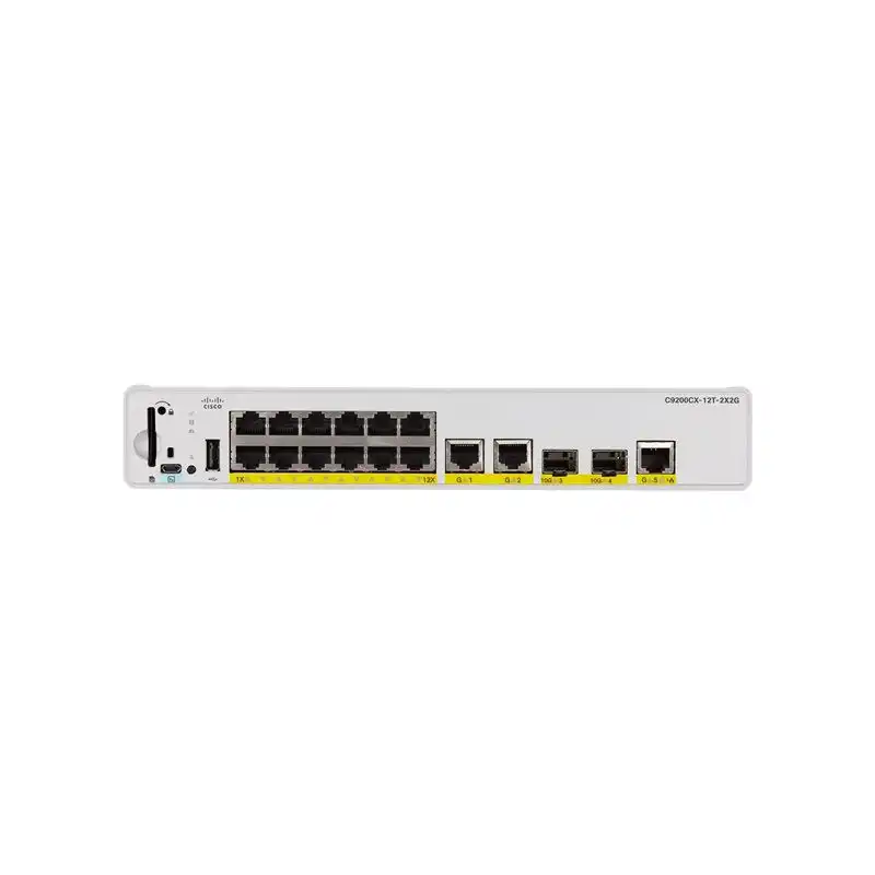 Cisco Catalyst 9200CX - Network Advantage - commutateur - compact - C3 - Géré - 12 x 1000Ba... (C9200CX-12T-2X2G-A)_1