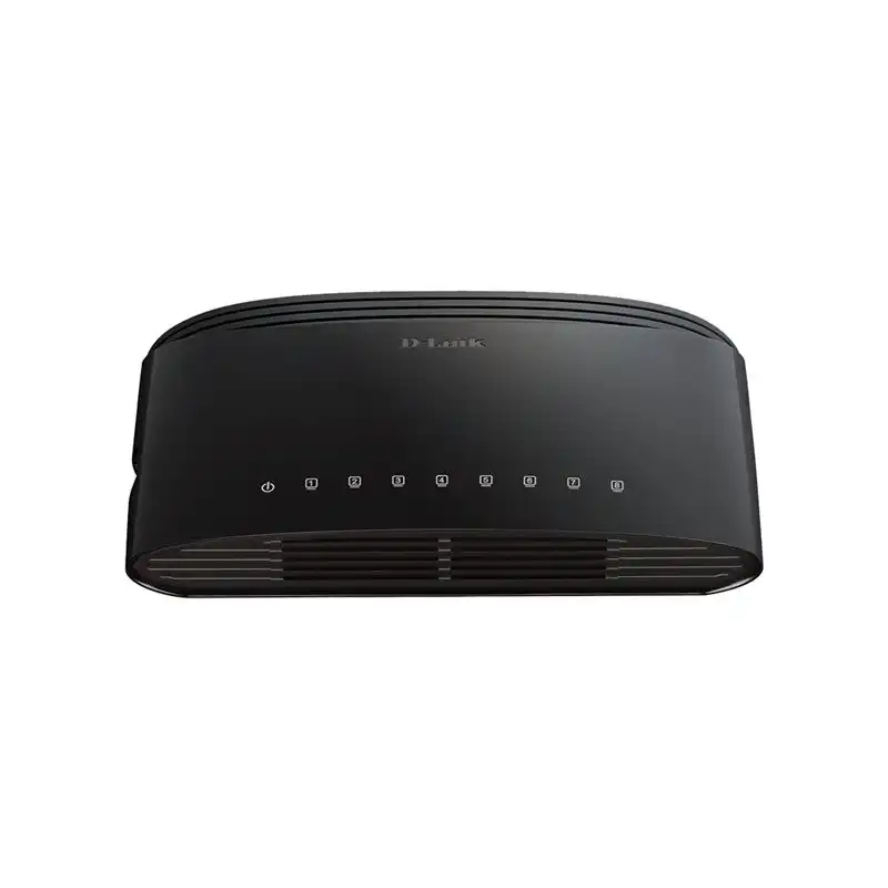 D-Link DES 1008D - Commutateur - non géré - 8 x 10 - 100 - de bureau (DES-1008D/E)_1