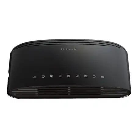 D-Link DES 1008D - Commutateur - non géré - 8 x 10 - 100 - de bureau (DES-1008D/E)_1