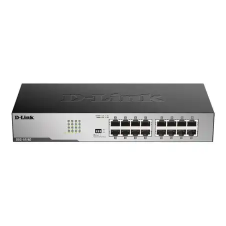 D-Link DGS 1016D - Commutateur - 16 x 10 - 100 - 1000 - de bureau (DGS-1016D/E)_1