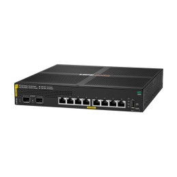 HPE Aruba Networking CX 6000 8p 10M - 100M - 1G Class4 PoE 2p SFP 1G 67W Switch - Commutateur - Géré... (S4R23AABB)_1
