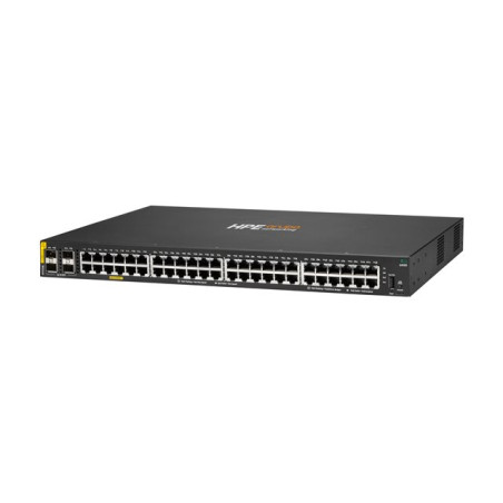 HPE Aruba Networking CX 6000 48p 10M - 100M - 1G Class4 PoE 4p SFP 1G 740W Switch - Commutateur - Géré ... (R9Y03B)_1