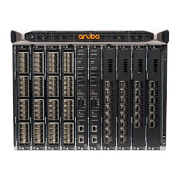 HPE Aruba 8400 8-slot Chassis - Commutateur - Montable sur rack - avec 3 x plateaux de ventilateur, 18 ... (JL375A)_1