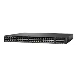 Cisco Catalyst 3650-48PS-S - Commutateur - C3 - Géré - 48 x 10 - 100 - 1000 (PoE+) + 4 x SFP -... (WS-C3650-48PS-S)_1