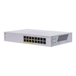 Cisco Business 110 Series 110-16PP - Commutateur - non géré - 8 x 10 - 100 - 1000 (PoE) + 8 x 1... (CBS110-16PP-UK)_1