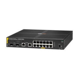 Commutateur - Géré - 12 x 10 - 100 - 1000 (PoE+) + 2 x Gigabit SFP (liaison montante) + 2 x Gigabit ... (R8N89BABB)_1