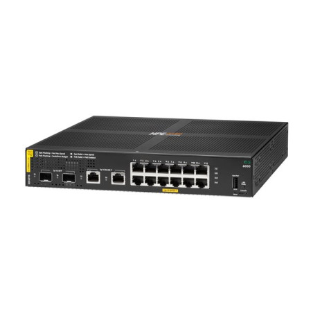 Commutateur - Géré - 12 x 10 - 100 - 1000 (PoE+) + 2 x Gigabit SFP (liaison montante) + 2 x Gigabit ... (R8N89BABB)_1