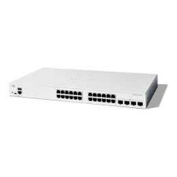 Commutateur - C3 - intelligent - 24 x 10 - 100 - 1000 + 4 x Ethernet 10 Go SFP+ - Montable sur rack (C1200-24T-4X)_1