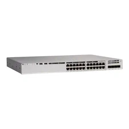 Cisco Catalyst 9200L - Network Advantage - commutateur - C3 - 24 x 10 - 100 - 1000 (PoE+) +... (C9200L-24P-4G-A-RF)_1