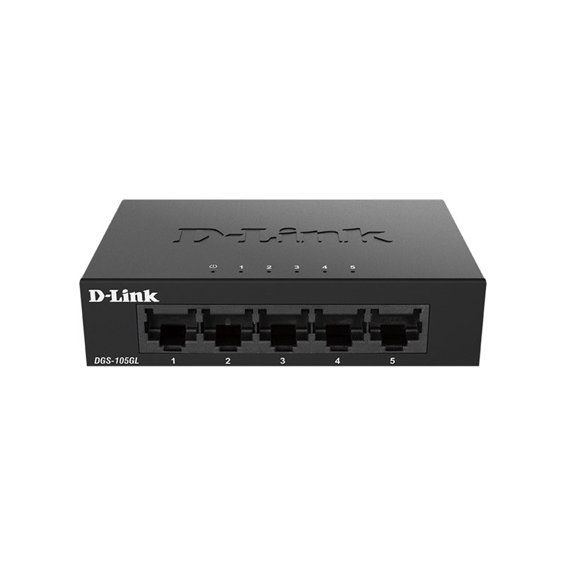 D-Link DGS 105GL - Commutateur - non géré - 5 x 10 - 100 - 1000 - de bureau (DGS-105GL/E)_1