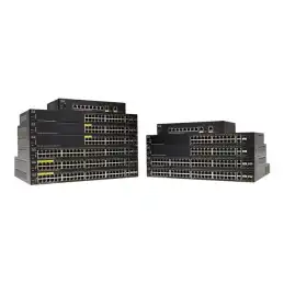 Cisco Small Business SF350-24 - Commutateur - C3 - Géré - 24 x 10 - 100 + 2 x combo Gigabit ... (SF350-24-K9-EU-RF)_1