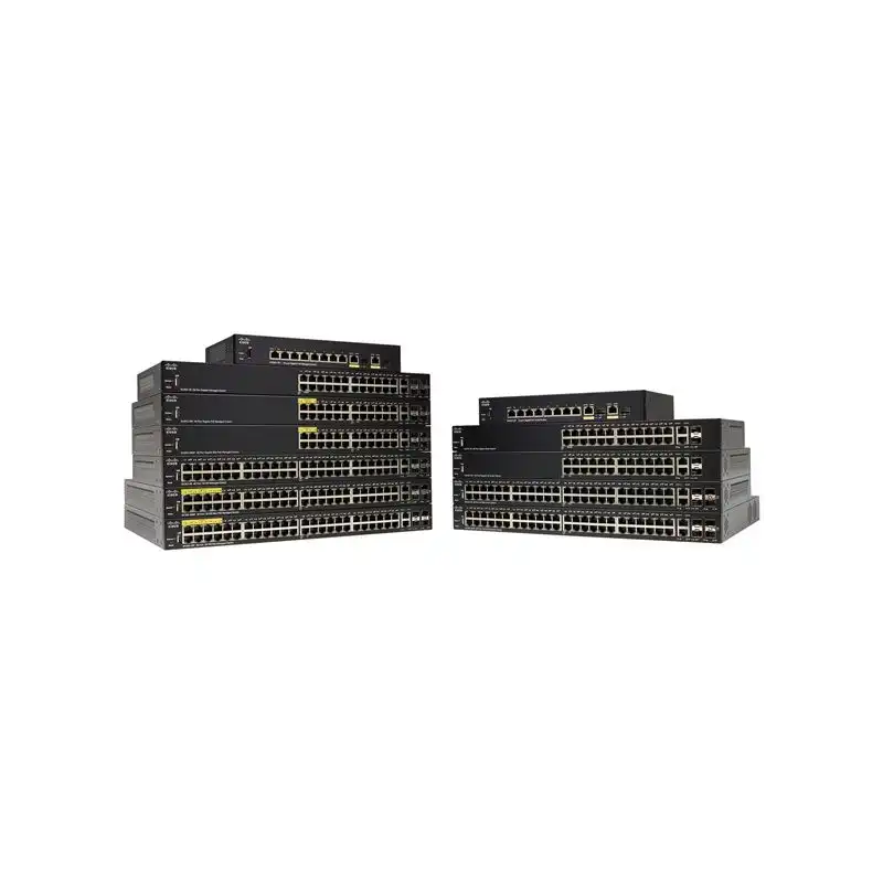 Cisco Small Business SF350-24 - Commutateur - C3 - Géré - 24 x 10 - 100 + 2 x combo Gigabit ... (SF350-24-K9-EU-RF)_1