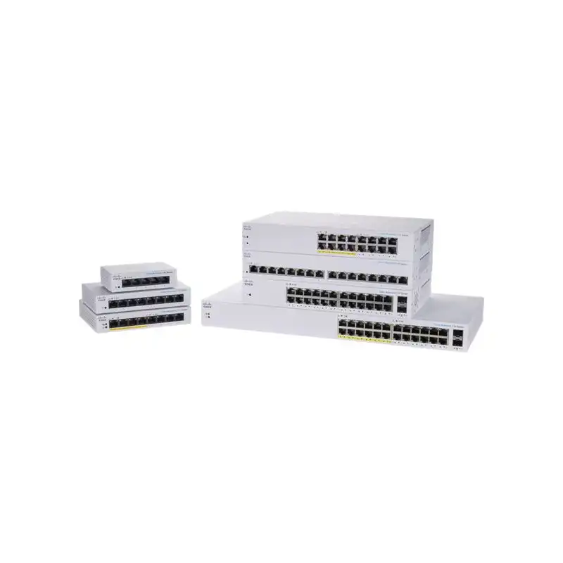 Cisco Business 110 Series 110-24T - Commutateur - non géré - 24 x 10 - 100 - 1000 + 2 x SFP G... (CBS110-24T-UK-RF)_1