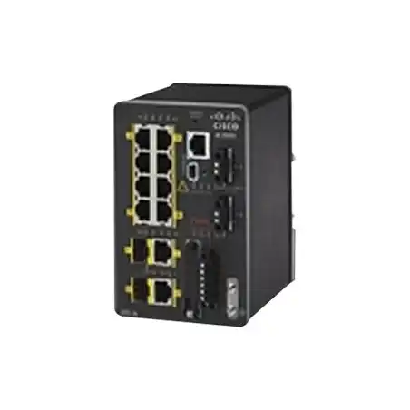 Cisco Industrial Ethernet 2000 Series - Commutateur - Géré - 6 x 10 - 100 + 2 x SFP Gigabit c... (IE-2000-8TC-L-RF)_1