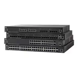 Cisco 550X Series SF550X-24MP - Commutateur - C3 - Géré - 24 x 10 - 100 (PoE+) + 2 x combo ... (SF550X-24MPK9EU-RF)_1