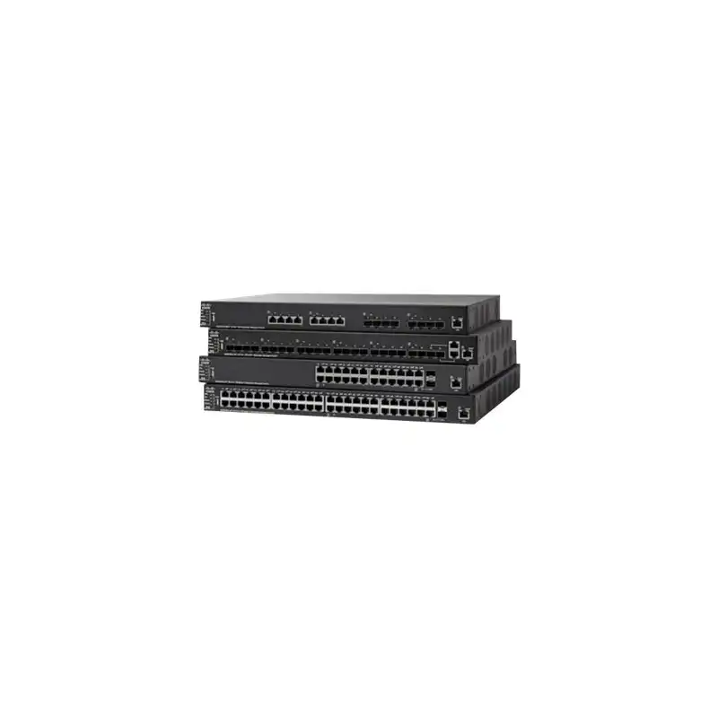 Cisco 550X Series SF550X-24MP - Commutateur - C3 - Géré - 24 x 10 - 100 (PoE+) + 2 x combo ... (SF550X-24MPK9EU-RF)_1
