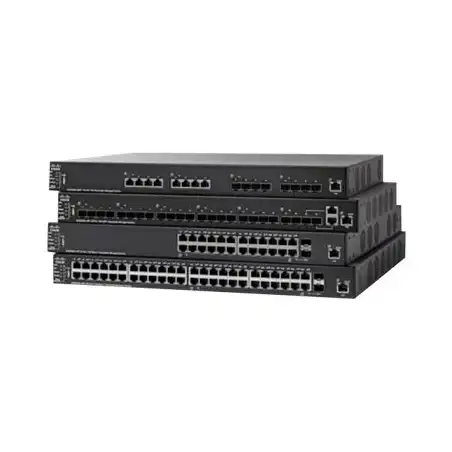 Cisco 550X Series SF550X-24MP - Commutateur - C3 - Géré - 24 x 10 - 100 (PoE+) + 2 x combo ... (SF550X-24MPK9EU-RF)_1