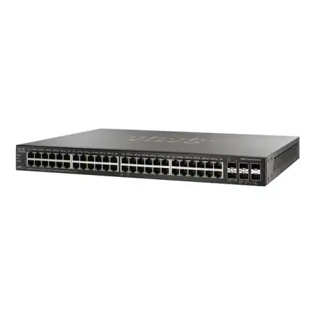 Cisco Small Business SG350X-48PV - Commutateur - Géré - 40 x 10 - 100 - 1000 (PoE+) + 8 x 1... (SG350X-48PVK9EU-RF)_1