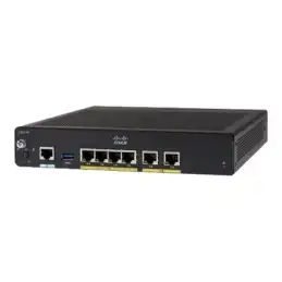Cisco Integrated Services Router 931 - Routeur commutateur 4 ports - 1GbE - ports WAN : 2 - remanuf... (C931-4P-RF)_1