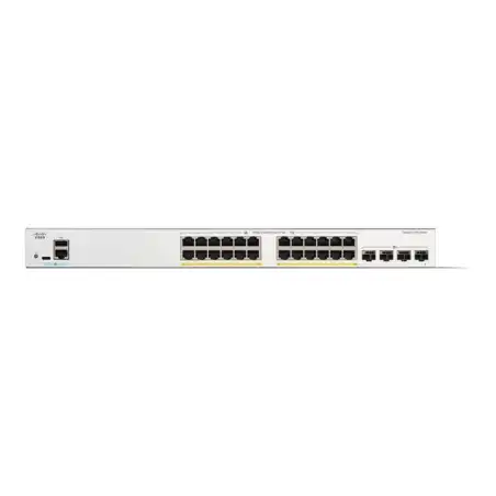 Cisco Catalyst 1300-24FP-4X - Commutateur - C3 - Géré - 24 x 10 - 100 - 1000 (PoE+) + 4 x 10 ... (C1300-24FP-4X-RF)_1