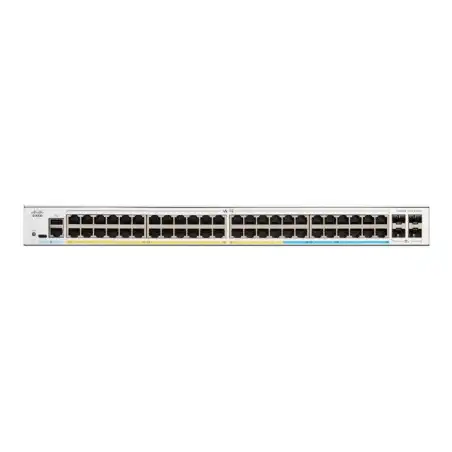 Cisco Catalyst 1300-48P-4X - Commutateur - C3 - Géré - 48 x 10 - 100 - 1000 (PoE+) + 4 x 10 Gi... (C1300-48P-4X-RF)_1