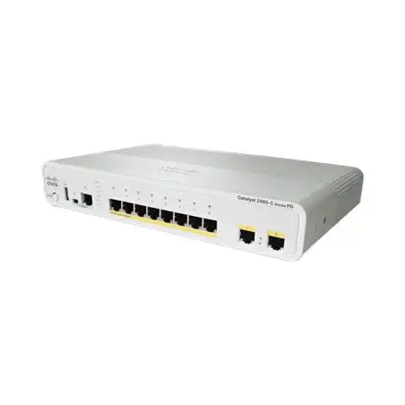 Cisco Catalyst Compact 2960CPD-8PT-L - Commutateur - Géré - 8 x 10 - 100 (PoE) + 2 x 10 - 1... (WS-C2960CPD8PTL-RF)_1
