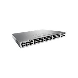 Cisco Catalyst 3850-48T-E - Commutateur - C3 - Géré - 48 x 10 - 100 - 1000 - de bureau, Mont... (WS-C3850-48T-E-RF)_1