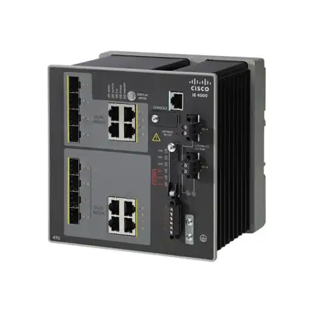 Cisco Industrial Ethernet 4000 Series - Commutateur - Géré - 4 x combo SFP + 4 x SFP Gigabi... (IE-4000-4TC4G-E-RF)_1
