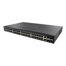 Cisco Small Business SG350X-48P - Commutateur - Géré - 48 x 10 - 100 - 1000 (PoE+) + 2 x co... (SG350X-48P-K9NA-RF)_1