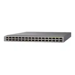 Cisco Nexus 9332C ACI Spine - Commutateur - 32 x 100 Gigabit QSFP28 - 40 Gigabit QSFP28 + 2 x 1 ... (N9K-C9332C-RF)_1