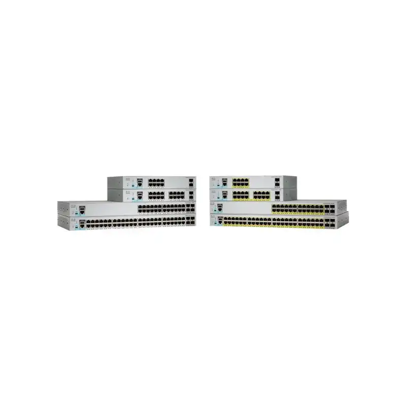 Cisco Catalyst 2960L-24PQ-LL - Commutateur - Géré - 24 x 10 - 100 - 1000 (PoE+) + 4 x 1 Gig... (WS-C2960L24PQLL-RF)_1