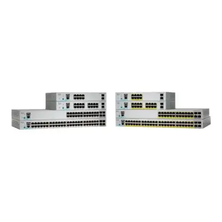 Cisco Catalyst 2960L-24PQ-LL - Commutateur - Géré - 24 x 10 - 100 - 1000 (PoE+) + 4 x 1 Gig... (WS-C2960L24PQLL-RF)_1