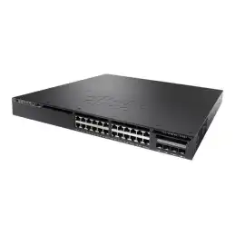 Cisco Catalyst 3650-24PS-E - Commutateur - C3 - Géré - 24 x 10 - 100 - 1000 (PoE+) + 4 x SF... (WS-C3650-24PS-E-RF)_1