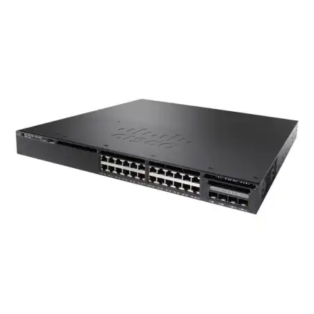 Cisco Catalyst 3650-24PS-E - Commutateur - C3 - Géré - 24 x 10 - 100 - 1000 (PoE+) + 4 x SF... (WS-C3650-24PS-E-RF)_1